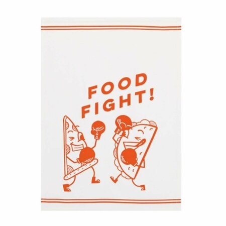 TARIFA 18 x 25 in. Food Fight Kitchen Towel, 2PK TA3676371